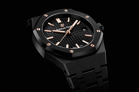 audemars piguet royal oak matte black|audemars piguet royal oak precio.